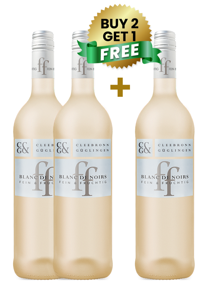 C&G Blanc De Noirs Fein & Fruchtig 75cl (Buy 2 Get 1 Free)