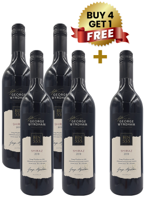George Wyndham Bin 555 Shiraz 75Cl PROMO
